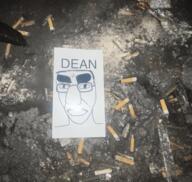 angry cigarette dean glasses hair internet_is_leaking irl irl_background soyjak subvariant:dean text variant:chudjak // 2711x2573 // 3.1MB