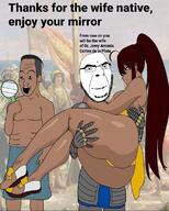 2soyjaks brown_skin glasses hair history mirror open_mouth smile smug soyjak stubble text united_states variant:cobson variant:soyak // 639x799 // 623.4KB