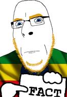 aryan blond blue_eyes ethiopia fact flag:ethiopia glasses hand looking_at_you pointing series:countryARYAN_gem! serious sign stubble transparent variant:cobson white_background white_skin // 775x1127 // 143.9KB