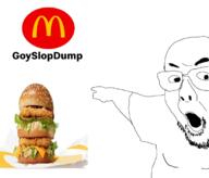 fat glasses goyslop mcdonalds open_mouth pointing stubble variant:unknown // 689x587 // 176.9KB