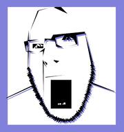 abstract glasses minimalism open_mouth soyjak stubble variant:cobson // 1505x1609 // 302.9KB