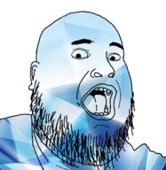 ear fat gem open_mouth soyjak stubble variant:fatjak // 714x732 // 319.6KB