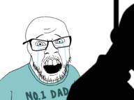 2soyjaks clothes crying father glasses mustache open_mouth rope silhouette soyjak stubble suicide text tragedyjakking variant:carterjak variant:feraljak variant:kuzjak // 1000x750 // 143.0KB
