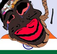 ack brown_skin chud_(boorufag) chud_(soybooru) flag:india india indiacuck indian meta:op_took_a_selfie_of_xerself nigger pajeet rent_free rope shitskin slopjak subhuman subvariant:muscular_chud swastika tranny variant:bernd variant:chudjak // 1920x1798 // 2.0MB