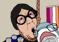 'p ack award bedroom black_shirt blahaj bloodshot_eyes blue_skin clothes crying double_chin drawn_background fat flag:lesbian_pride_flag flag:minor_attracted_person glasses gooner groomer hair long_hair map_(pedophile) noose open_mouth pedophile plush red_eyes rope shark stubble subvariant:severedjak teeth tranny tshirt ugly variant:slatejak variant:unknown white_skin xitter // 1250x900 // 153.5KB