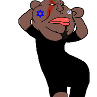 animated anime black_skin brown_eyes brown_skin caramelldansen ext=gif islam kratos queen_of_spades star_of_david variant:meximutt warrior-z_(user) // 316x450 // 61.0KB