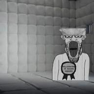 gore hallucinated_it_again_award hallucinations libets_delay mental_asylum oh_my_god_she_is_so_attractive schizo screaming soysylum variant:a24_slowburn_soyjak variant:israeli_soyjak variant:markiplier_soyjak video // 480x480, 72.8s // 11.4MB