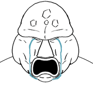 angry crying fat forehead_mark lipsred_eyes meta:template open_mouth screaming seething subvariant:rupturing_trevorcreature template variant:disgusting_trevorcreature // 1201x1100 // 143.3KB