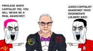 anarcho-capitalism communism nazism subvariant:muscular_chud variant:chudjak // 1644x897 // 490.4KB