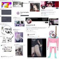 ai_generated bloodshot_eyes cecefem clothes crying cutting dead dox full_body hanging lipstick meta:tagme nose open_mouth purple_hair rope self_harm soytube_kids stable_diffusion suicide tongue tranny twitter variant:a24_slowburn_soyjak variant:bernd variant:chudjak variant:impish_soyak_ears yellow_teeth // 3000x3000 // 4.9MB