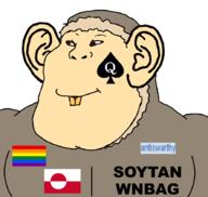 antiswarthy_(namefag) asian clothes eskimo greenland lgbt queen_of_spades soytan_will_never_be_a_gem subvariant:chinkaryan subvariant:chinkmutt teeth variant:meximutt yellow_skin // 888x842 // 70.3KB