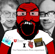 angry beard clothes cold_fusion fleischmann-pons_effect glasses head_steam i_heart martin_fleischmann open_mouth red_skin science soyjak stanley_pons subvariant:science_lover tshirt university_of_utah variant:markiplier_soyjak warning_may_randomly_start_talking_about // 800x789 // 429.5KB