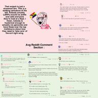 acab arm clothes crying flag flag:non-binary_pride_flag flag:progress_pride_flag george_floyd glasses gun inclusive left_wing non-binary open_mouth pink_shirt pistol political_compass politics pride_flag reddit reddit_moment social_democracy soyjak stubble text tranny variant:soyak // 3465x3465 // 660.0KB