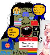 anime asean_flag asian association_of_southeast_asian_nations astolfo award blue_archive body_pillow brown_skin buck_teeth cunny discord femboy flag:china flag:femboy_pride_flag flag:gay_pride_flag hair hello_my_name_is_(sticker) isis literal_who lolitranny open_mouth southeast_asia soyjak stubble tranny xitter 😭 // 620x687 // 169.5KB