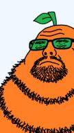 admin bald closed_eyes closed_mouth fat froot glasses leaf neckbeard orange_skin sleeping transparent_background variant:neckbeardjak // 324x576 // 15.9KB