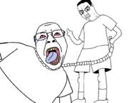 ack crying meta:tagme middle_finger noose tear variant:bernd variant:chudjak // 1000x753 // 147.0KB