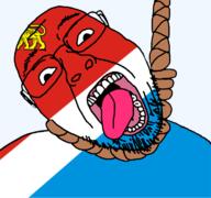ack dead flag flag:primorsky_krai glasses hair hanging krai open_mouth primorsky_krai rope russia skin soyjak stubble suicide teeth tongue transparent transparent_background variant:bernd white yellow_teeth // 768x719 // 68.5KB
