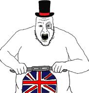blart british flag:united_kingdom monocle mouth_open scooter soyjak stubble top_hat united_kingdom variant:blartjak // 875x916 // 24.1KB