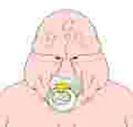 baby caca fat jpeg low_resolution pacifier pink_skin small_eyes trend:babyjak variant:disgusting_trevorcreature white_background // 120x115 // 1.3KB