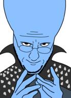 glasses megamind soyjak stubble variant:eviljak // 700x967 // 75.8KB