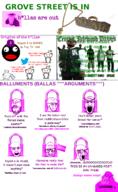 5soyjaks angry ballas bane baneposting based_alternative chad chastity_cage concerned crying frown glasses grand_theft_auto grand_theft_auto:_san_andreas grove_street grove_street_families janny keyed large_eyebrows lock open_mouth reddit rockstar_games soyjak stubble text tranny trash_can tv_(4chan) variant:gapejak variant:wojak video_game zoomed // 800x1300 // 490.5KB