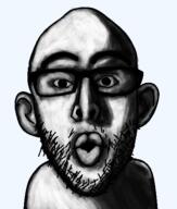 dark glasses judaism open_mouth shadow soyjak stubble variant:nojak // 443x523 // 123.5KB