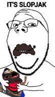 ack autism autism_speaks award blackface brown_skin brown_troonjak discord distorted doll_(user) flag flag:nazi_germany flag:transgender_pride_flag froot germany goonclown jake jakparty_soy jartycuck meta:pornographic_content meta:tagme multiple_soyjaks mustache nazi_germany nikocado_avocado onion rent_free rope slopjak soybooru spam subvariant:chudjak_front subvariant:jartycuck subvariant:muscular_chud tranny variant:chudjak variant:feraljak variant:gapejak variant:kuzjak variant:soyak // 600x1053 // 109.4KB