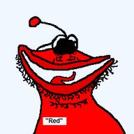 glasses lips nose open_mouth red_(user) stubble tongue variant:globox_soyjak // 256x256 // 3.8KB