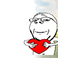 angry blood glasses grass happy heart poyopoyo rage shading stubble subvariant:feralrage subvariant:wholesome_soyjak sun sunrise variant:feraljak variant:gapejak // 945x400 // 644.7KB