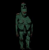 blood bone brain dead eyeball full_body glasses gore halloween horror meta:high_effort meta:pornographic_content ominous scary shadow smile subvariant:hornyson variant:cobson zombie // 2880x2944 // 1.9MB
