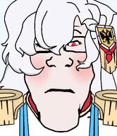 artist:ilovy blush closed_mouth clothes collar eagle female front_facing glasses hair meta:tagme neutral russia soyjak subvariant:neutralplier variant:markiplier_soyjak white_skin // 1035x1200 // 183.5KB