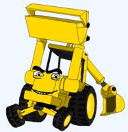 bob_the_builder digger excavator looking_at_you objectsoy scoop smile soyjak stubble variant:cobson // 502x516 // 23.0KB