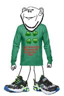 4chan clothes ear full_body looking_at_you shoe smile sneakers stubble tshirt variant:impish_soyak_ears // 488x736 // 177.2KB