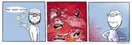 angry closed_mouth comic glasses mustache racism smile soyjak stubble subvariant:wholesome_soyjak text topsideturvie variant:a24_slowburn_soyjak variant:gapejak // 2600x887 // 1.5MB