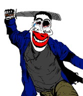 aliased biting_lip bloodshot_eyes body chopped_ahh_nigga comic crying distorted horny jason_voorhees machete red_lips subvariant:hornycuck subvariant:hornyson subvariant:jartycuck subvariant:patrick teeth transparent_background variant:chudjak variant:cobson white_skin // 867x1000 // 42.6KB