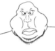 angry closed_mouth fat front_facing obese series:muttverse soyjak stubble subvariant:meximutt_front template variant:meximutt // 918x845 // 19.9KB