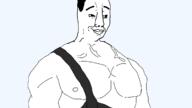 buff chud chudj eyebrows_up smile strong variant:chudjak vein veiny // 1280x720 // 12.4KB