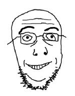 beardjak gem glasses ms_paint smile soyjak variant:unknown // 279x359 // 34.8KB