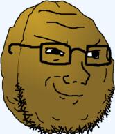 closed_mouth glasses nut objectsoy plants_vs_zombies smug soyjak stubble variant:soyak video_game walnut // 490x567 // 199.6KB