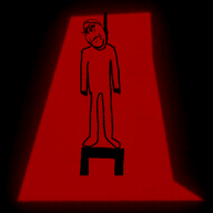 anime closed_mouth crying glasses neon_genesis_evangelion rope suicide variant:gapejak // 1280x720 // 936.8KB