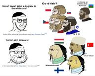 adolf_hitler calarts closed_mouth concerned country czechia finland finnish_text flag flag:czechia flag:finland flag:hungary flag:poland flag:roma flag:slovakia flag:turkiye frown glasses grin hair hebrew_text hungary judaism mustache nordic_chad poland polish_text serbia smile so_true soyjak stubble subvariant:soyak_(irritated) turkic_text turkiye variant:soyak wikipedia // 1280x1021 // 154.2KB