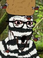 black_skin bug flies fly forest head incomprehensible jartycuck jartyfly paint series:jartybug variant:trukejak // 1536x2048 // 682.2KB