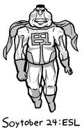 angry art artist:wauwboer black_and_white cape drawfag drawing esl fat full_body glove hair lips meta:soytober meta:soytober2024 muscles obese shoe subvariant:meximutt_front2 superhero variant:meximutt // 1528x2496 // 1.2MB