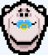 baby babyjak binky ear looking_at_you meta:tagme pixel_art soyjak the_binding_of_isaac variant:impish_soyak_ears // 244x278 // 7.3KB