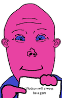 bald closed_mouth doll_(user) drama ear eyebrows fact fact_sign forehead_lines meta:namefags namefags nose pink_skin pointing purple_eyes smile text variant:vlodson // 640x1011 // 94.7KB