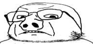 angry glasses soyjak squished stubble variant:gapejak // 572x271 // 47.2KB