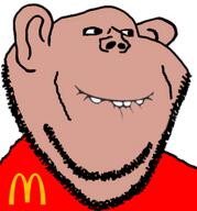 mcdonalds meta:tagme rage_comic red_shirt subvariant:impish_amerimutt teeth // 486x521 // 150.4KB