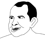 amerimutt dark_hair ear hair high_res mutt_lips nixon open_mouth president remastered republican republican_party richard_nixon subvariant:impish_amerimutt subvariant:nixonmutt teeth transparent_background united_states variant:impish_soyak_ears // 700x660 // 25.0KB