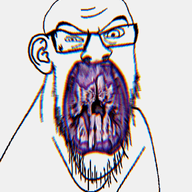 angry animated ear glasses irl soyjak stretched_mouth stubble trend:colorjak variant:feraljak you_were_one_i_ker // 593x640 // 12.6MB