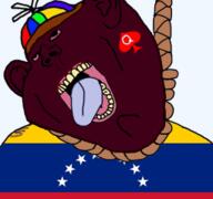 360p artist:bulgarian bwc chud_(boorufag) chud_(soybooru) clothes countrywar dead_mother ear fnf_pedo hanging meta:low_resolution meta:op_took_a_selfie_of_xerself open_mouth propeller_hat queen_of_hearts rope shitskin soyjak spade subvariant:kranos trend:slopjak variant:impish_soyak_ears venezuela venezuelan_(user) // 255x239 // 45.0KB